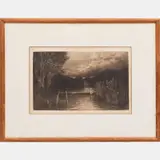 Grayling Fishing by Francis Seymour Haden, 1897, Mezzotint and drypoint etching on wove paper, offered Apr 2016
