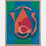 Finale #3 by John Pearson, Pastel on paper, offered Apr 2016
