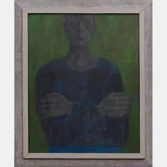 Mike by William Schock, Oil on canvas, offered Apr 2016