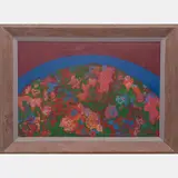 Hillock by William Schock, Oil on board, offered Apr 2016