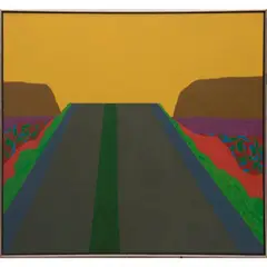Turnpike III by William Schock, Acrylic on canvas, offered Apr 2016