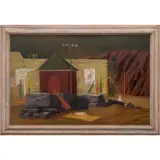 The Beach by William Schock, Oil on canvas, offered Apr 2016