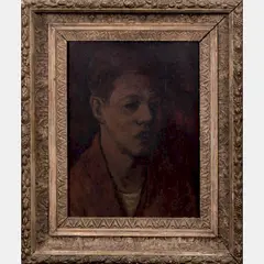 Augusto by William Schock, 1947, Oil on masonite, offered Apr 2016