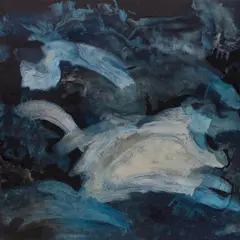 Untitled by Janet Shular Ostrav, Oil and mixed media on board, offered Apr 2016