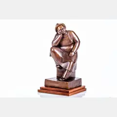 Business is Bad by Helen Beling, Bronze, offered Mar 2016