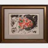 After Winter by Marc Chagall, c. 1972, Lithograph, offered Mar 2016
