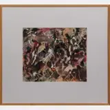 #127-95/10 by Clarence Van Duzer, 1995, Monoprint, offered Mar 2016
