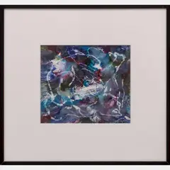 Untitled by Clarence Van Duzer, Monoprint, offered Mar 2016