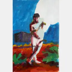 Untitled by Mark David Gottsegen, Acrylic on canvas., offered Mar 2016