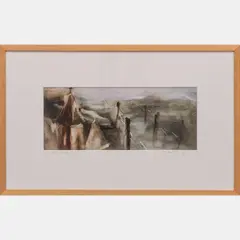 The Fallen Steeple by Lissa Bockrath, 1996, Oil on photograph, offered Mar 2016