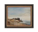Untitled - Seascape - 20th century by Moulton Lee Adams, gouache on paper, sold May 2026