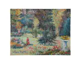 Katia et Kalia a Marras" - 20th century by Hugues Claude Pissarro, oil on canvas, sold May 2026