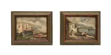 Untitled by G. Curti, oil on panel, sold May 2026