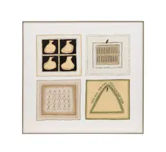 Quartered" - 1981 by Ida Kohlmeyer, serigraph on paper, sold Jun 2026
