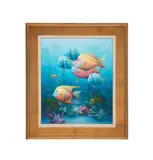 Untitled by Charles Benolt, oil with 3D effect on canvas, sold Jun 2026