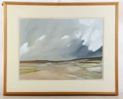 PA artist by Dennis Haggerty, oil on board, sold Jun 2024