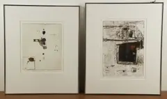 Iowa artist by Dean Dass, etching, sold Jun 2024