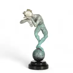 Untitled by Richard MacDonald, bronze, sold Jun 2024