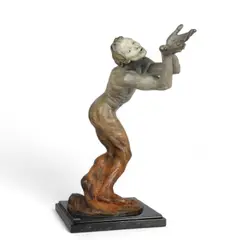 Butterfly by Richard MacDonald, bronze, sold Jun 2024
