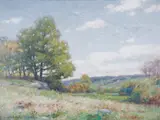 PA artist by John Raught, oil on canvas, sold Jun 2024