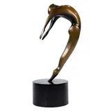 Dancing Figure by Robert Holmes, bronze sculpture, sold May 2022