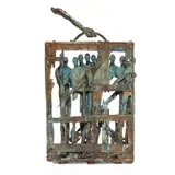 Nuit Bleue by Denis Chetboune, 2012, bronze sculpture, sold May 2022