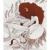 Untitled by Gillaume Azoulay, etching in colors, sold May 2022