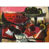Untitled by Robert Aaron Frame, oil on canvas, sold May 2022