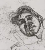 Untitled by Lucian Freud, colour etching, sold Sep 2026