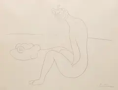 Les dessins d'Antibes IV by Pablo Picasso, lithograph, sold Sep 2026