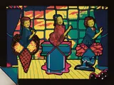 Indecent Composure, 1970 by Arthur (Art) Green, colour lithograph, sold Sep 2026
