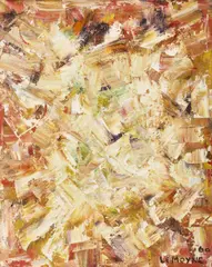 Untitled Abstraction, 1960, 1960 by Serge Lemoyne, 1960, oil on canvas, sold Sep 2026
