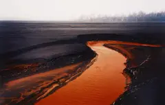 Nickel Tailings, 1996 by Edward Burtynsky, 1996, chromogenic process colour print, sold Sep 2026