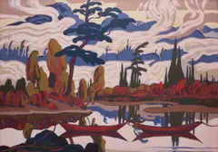 Mist Fantasy by J. E. H. MacDonald, Sampson-Matthews silkscreen, sold Sep 2026