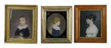Untitled by George Sharples, pastel dated 1807 of John Meredith Read (later Chief Justice of Pennsylvania), sold Sep 2024