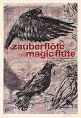 The Magic Flute Opera Poster by William Kentridge, giclée print, sold Jul 2023