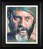 Portrait of a Man in Wool Hat by Wakaba Mutheki, oil on canvas, sold Jul 2023