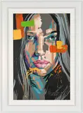 Portrait of a Woman by Wakaba Mutheki, oil on canvas, sold Jul 2023