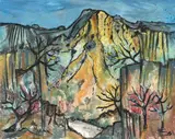and Marion Visser (South Africa by Hardus Koekemoer, oil on canvas, sold Jul 2023