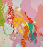 Untitled by Lawrence Glickman, Acrylic on Canvas, sold Feb 2024