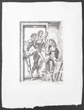 Waiting for Rehearsal by Paul Cadmus, 1984, Etching on Wove Paper, sold Mar 2024