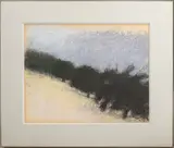 Row of Trees by Wolf Kahn, Pastel on Paper, sold Mar 2024