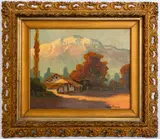 Autumnal Landscape by Xavier Josso, Oil on Canvas, sold Mar 2024