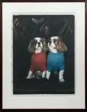 Spaniels by William Wegman, 2005, Photograph, sold Mar 2024