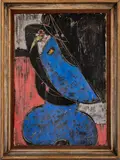 Cubist Composition by Élie Grekoff, Oil on Canvas, sold Mar 2024