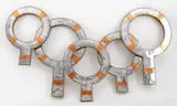 Mixed Metal Wall Sculpture by Don Freedman, bronze-tones, sold Mar 2024