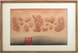 Untitled by Ted Wiedhaas, Pastel and Gouache on Paper, sold Mar 2024