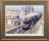 Cornish Riviera Express': signed limited edition print , 770/850, 44 x 58cm by Terence Cuneo, print, offered Nov 2021