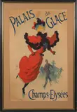 Palais De Glace, Champs-Elysees':lithograph poster circa 1894,framed and glazed 55.5 x 35.5cm.(tears and repairs, loss to lower left corner) by Jules Chéret, lithograph, sold Nov 2021