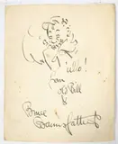Untitled by Captain Charles Bruce Bairnsfather, ink, sold May 2021